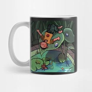 little boy, little garden Mug